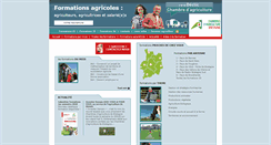 Desktop Screenshot of formation-agriculteurs35.com